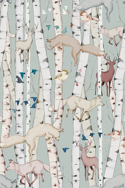 Papier peint Fables du Nord