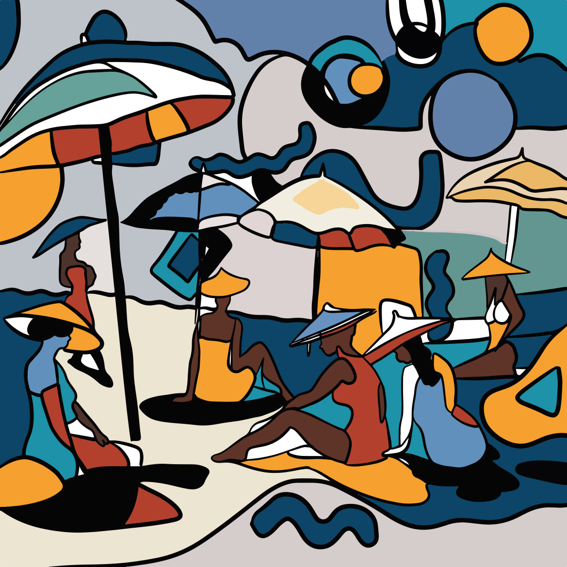 Papier peint Dérives cubaines