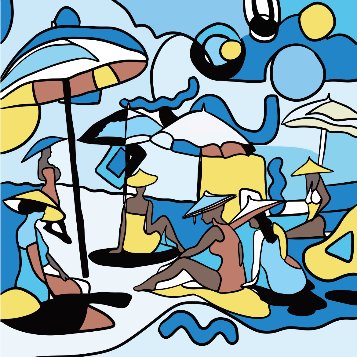 Papier peint Dérives cubaines