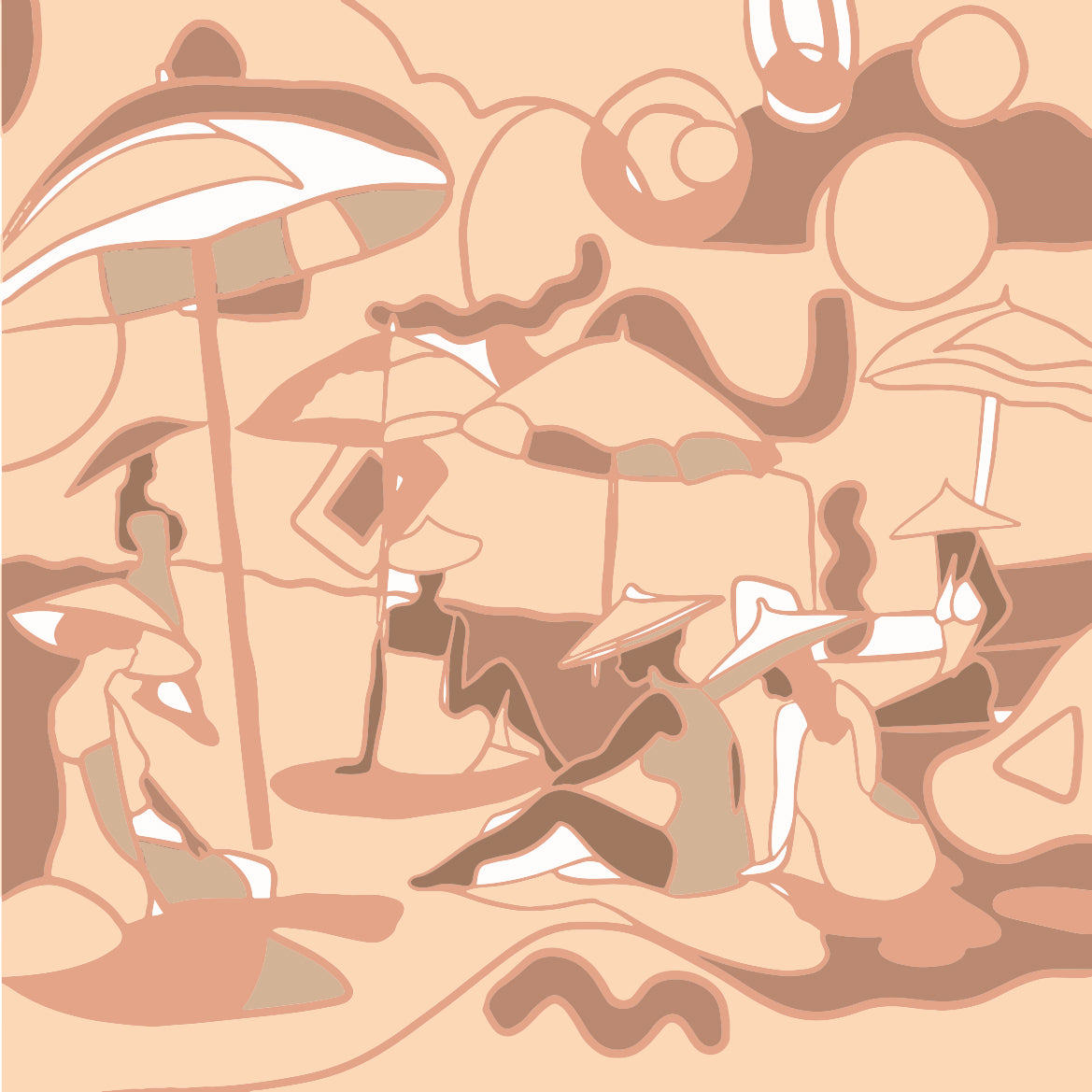 Papier peint Dérives cubaines