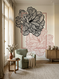 Papier peint Pivoines