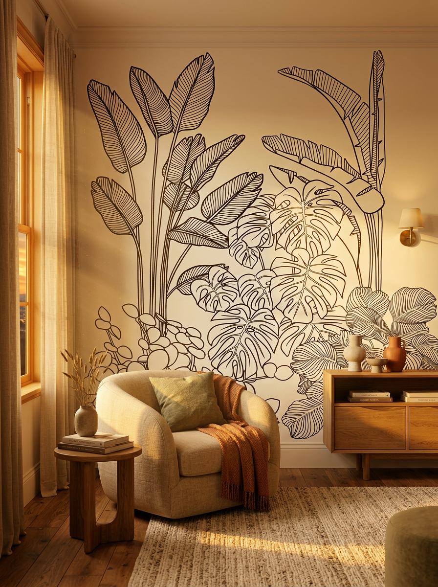 Papier Peint Jungle Horizontale