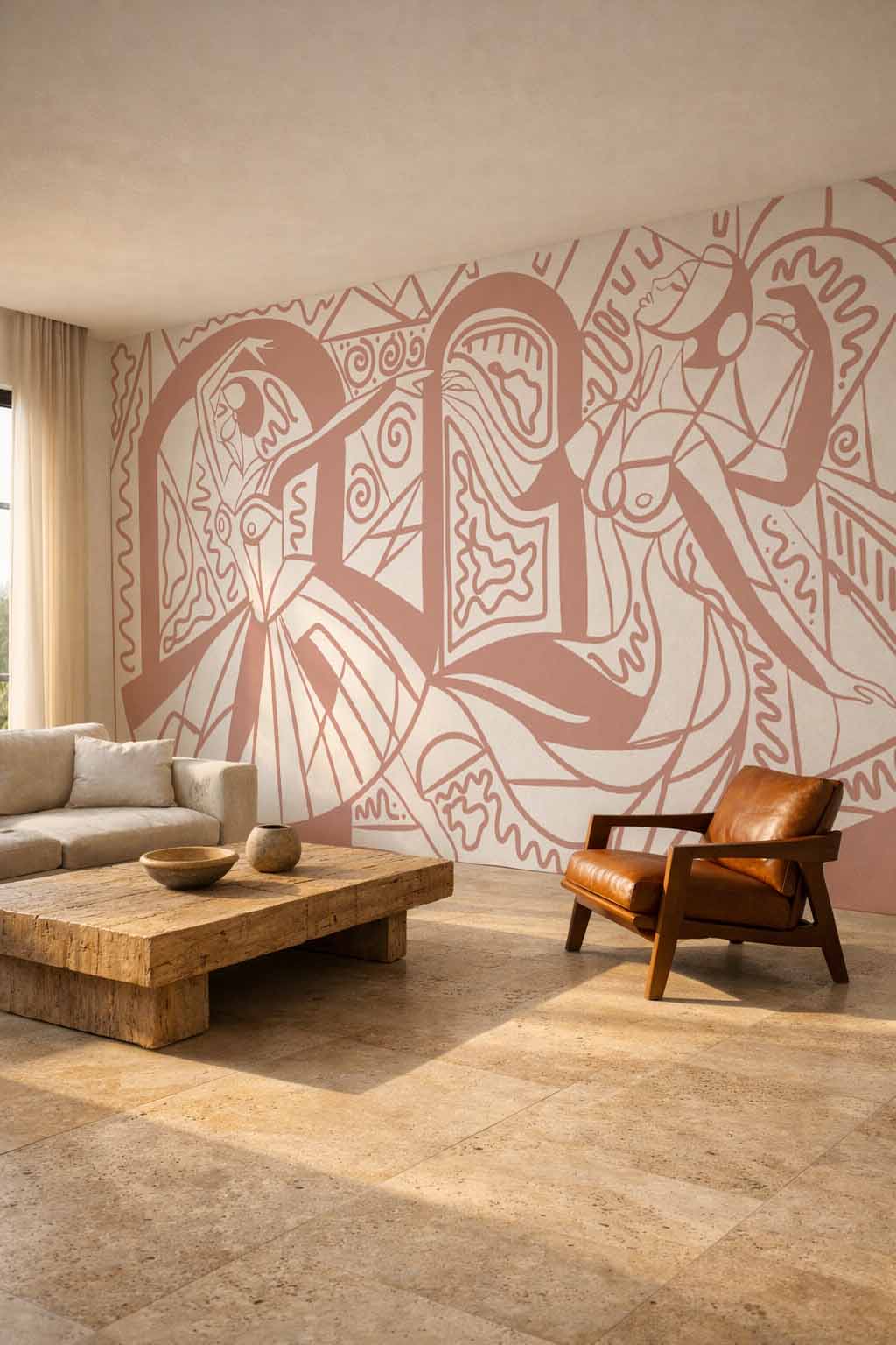 Papier peint Reflets chorégraphiques