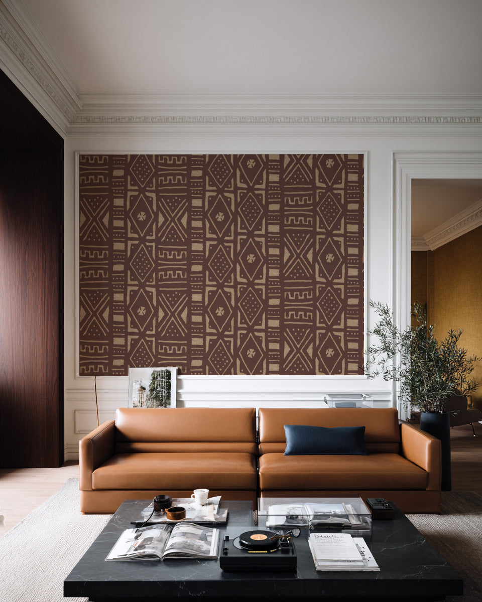 Papier peint Glyphes