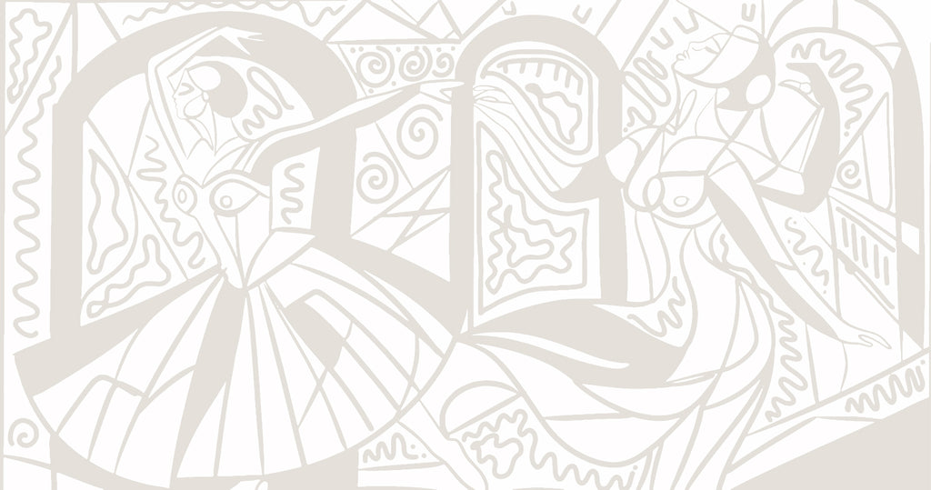 Papier peint Reflets chorégraphiques