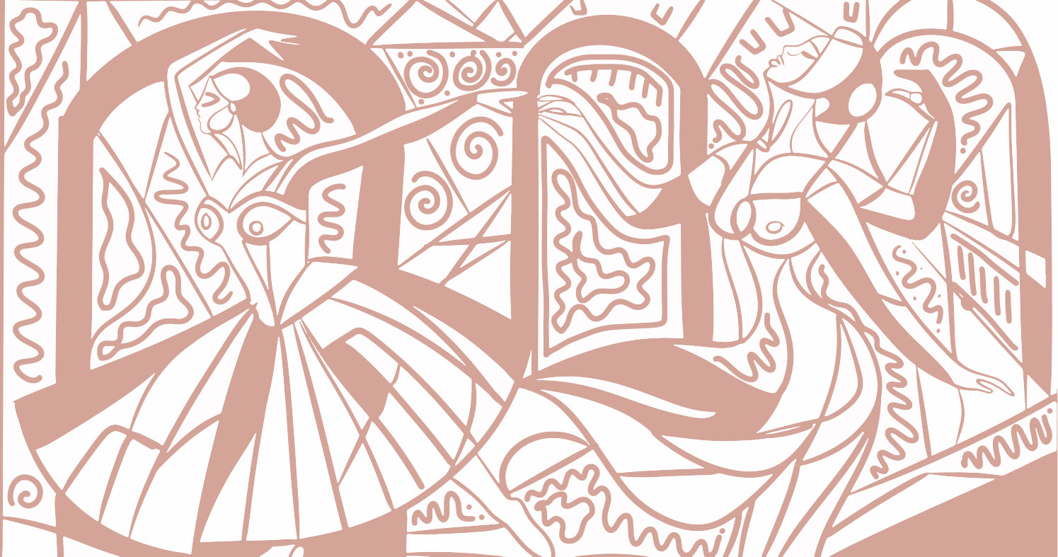 Papier peint Reflets chorégraphiques