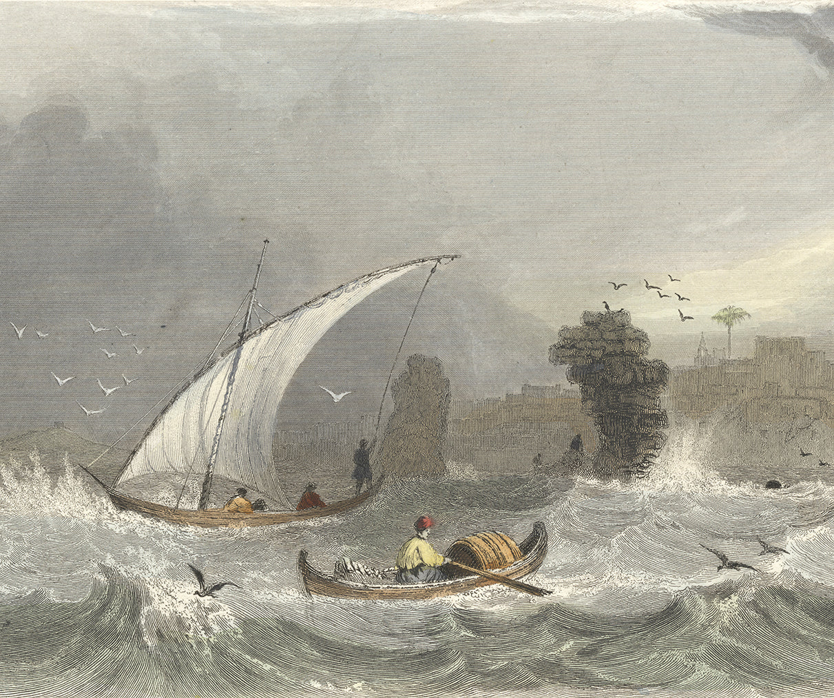 Papier peint panoramique Tyre engraved