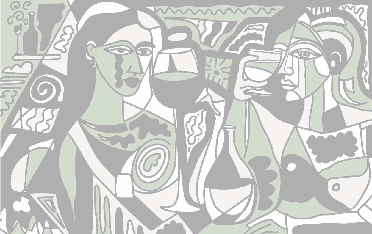 Papier peint Vin rouge