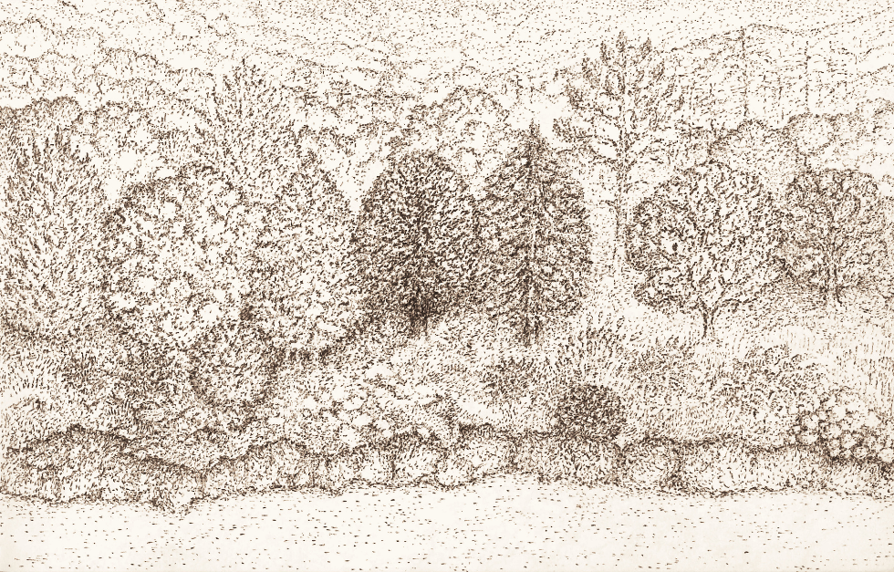 Papier peint panoramique Reminiscence V