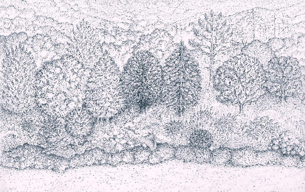 Papier peint panoramique Reminiscence V