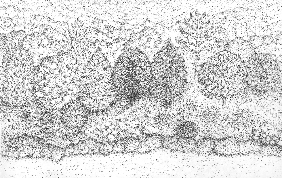 Papier peint panoramique Reminiscence V
