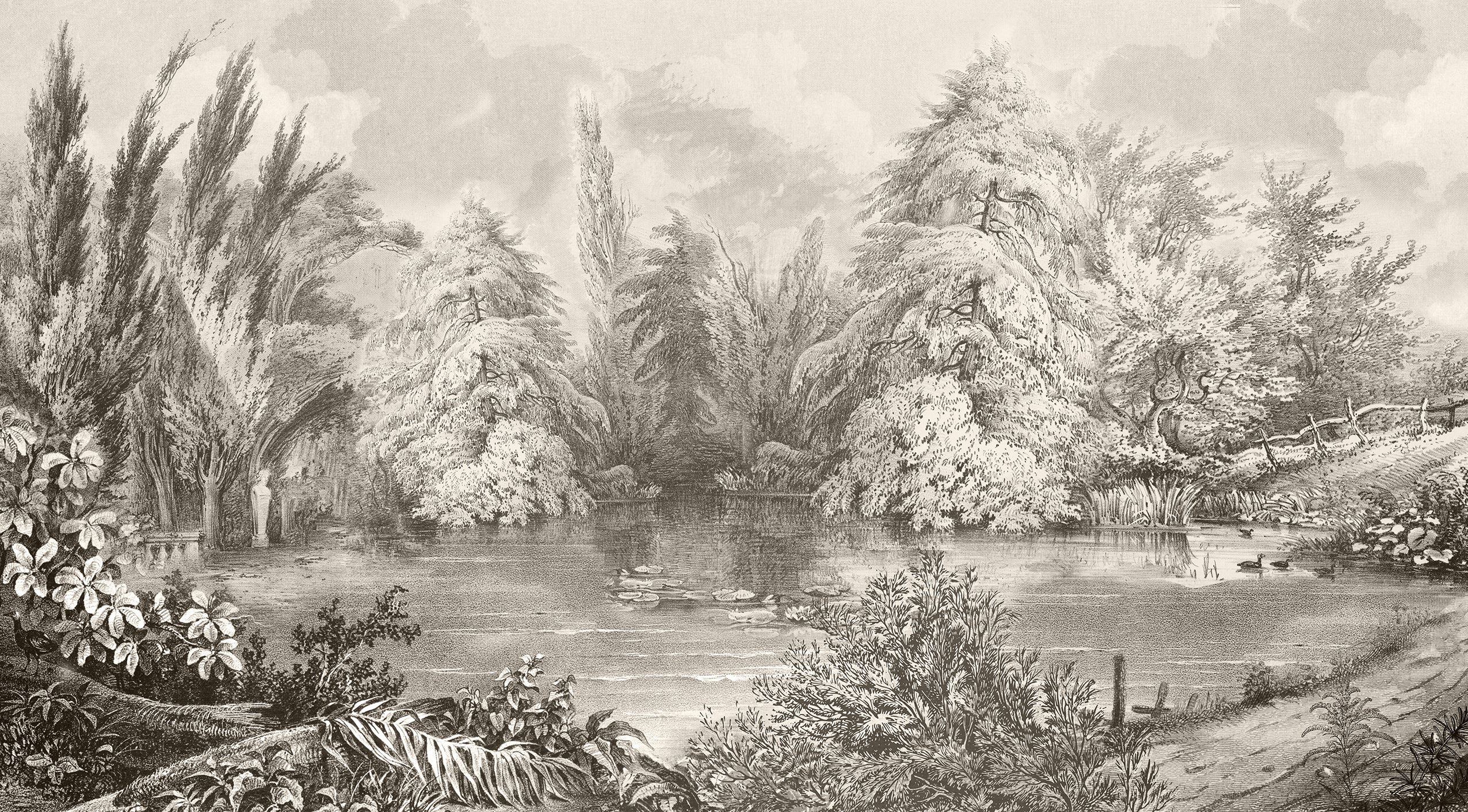 Papier peint panoramique Cottage