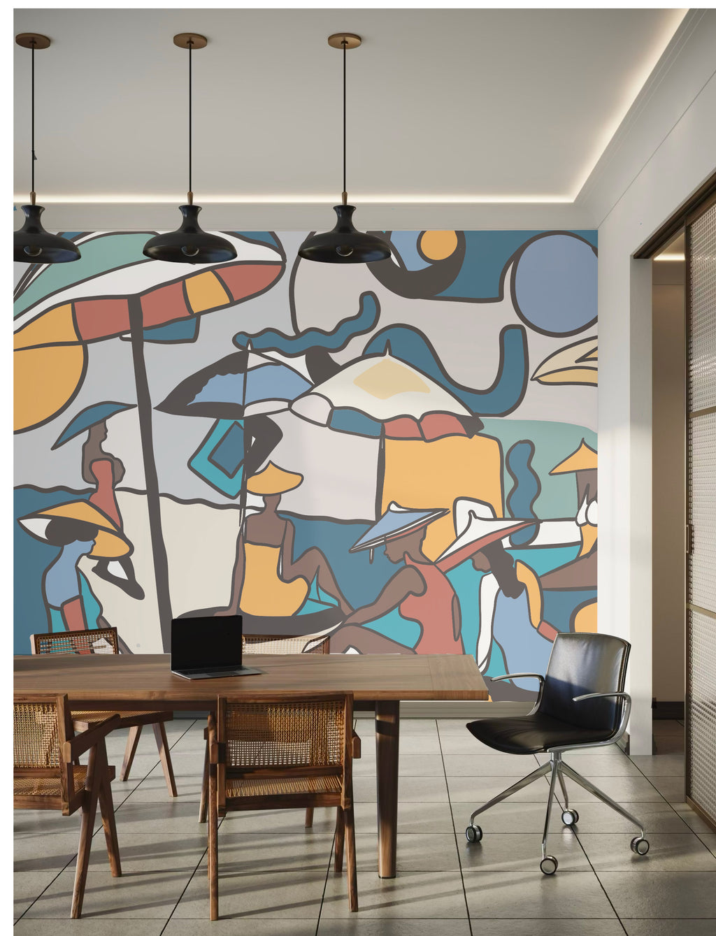 Papier peint Dérives cubaines