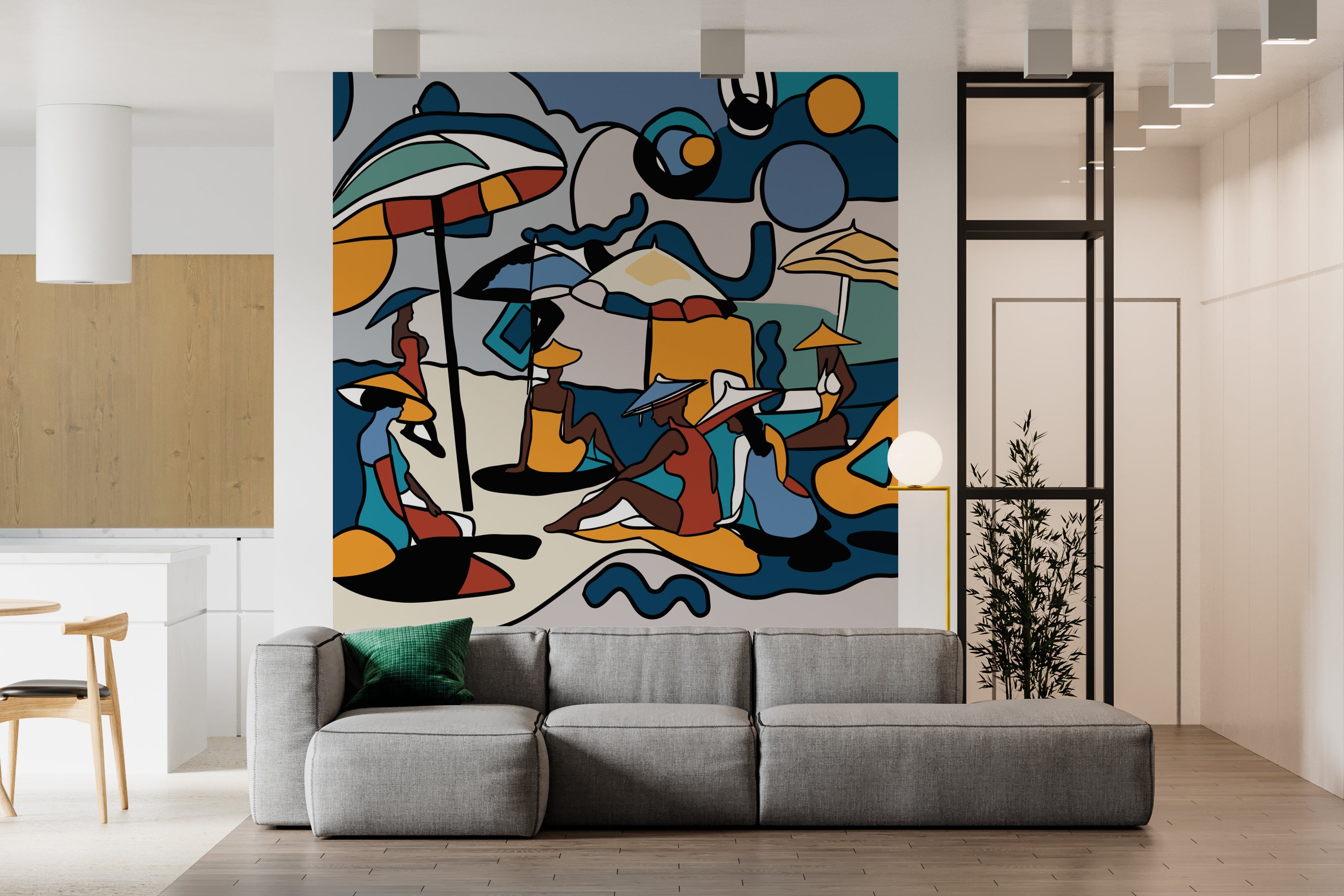 Papier peint Dérives cubaines