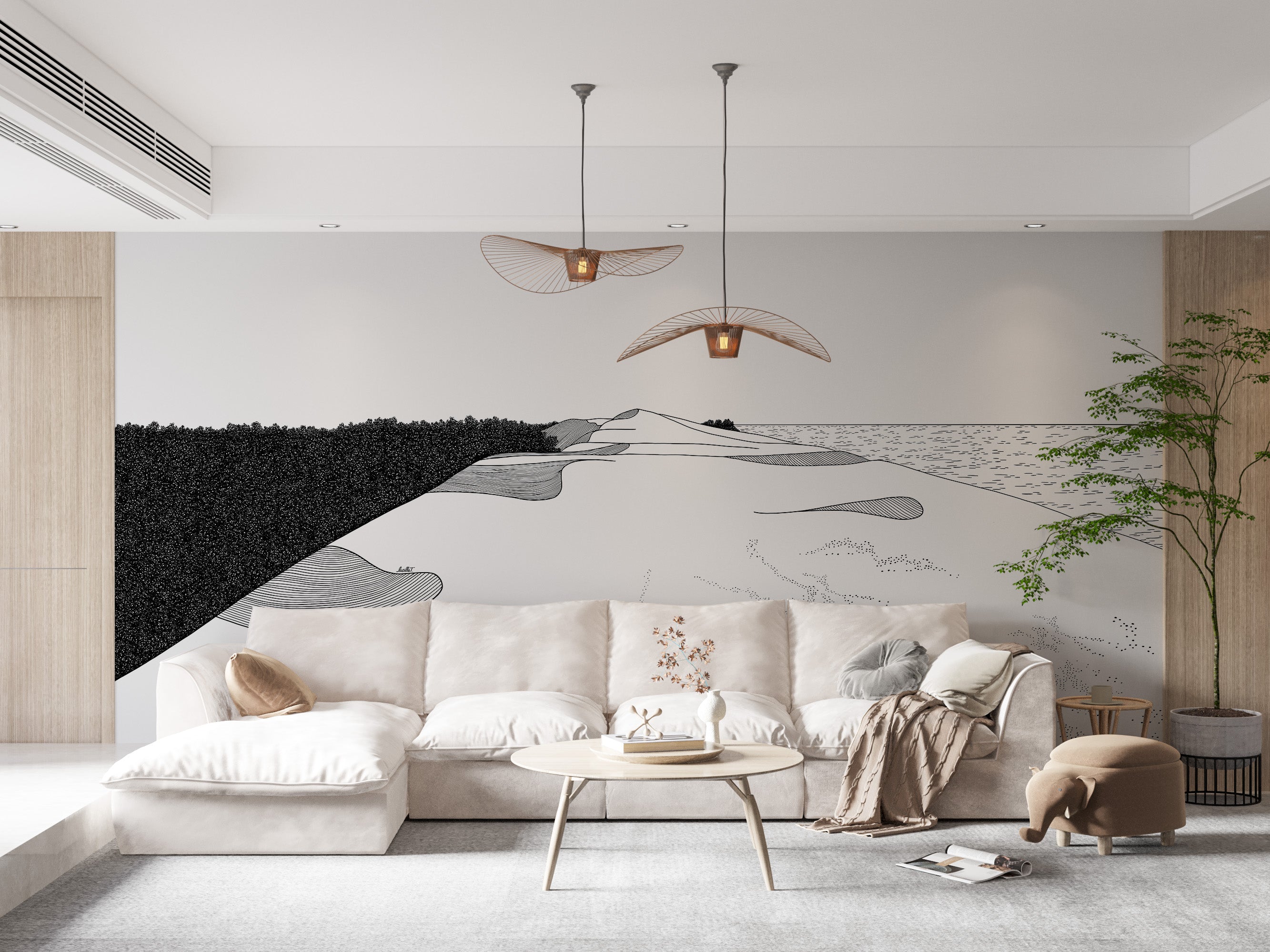 Papier peint Dune du Pilat