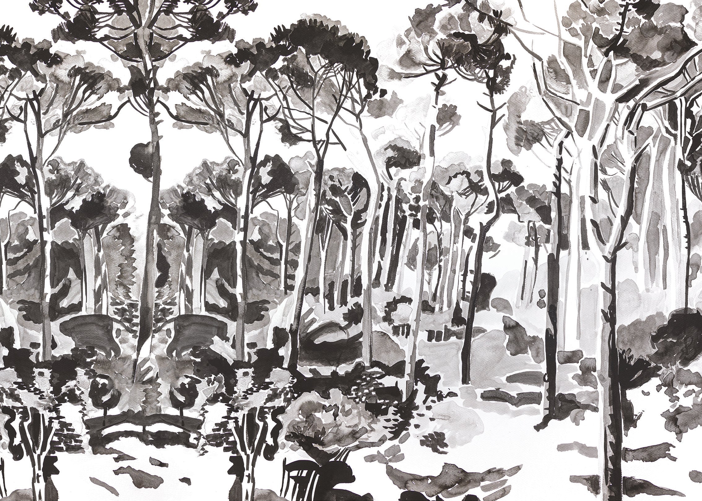 Papier peint Ensemble