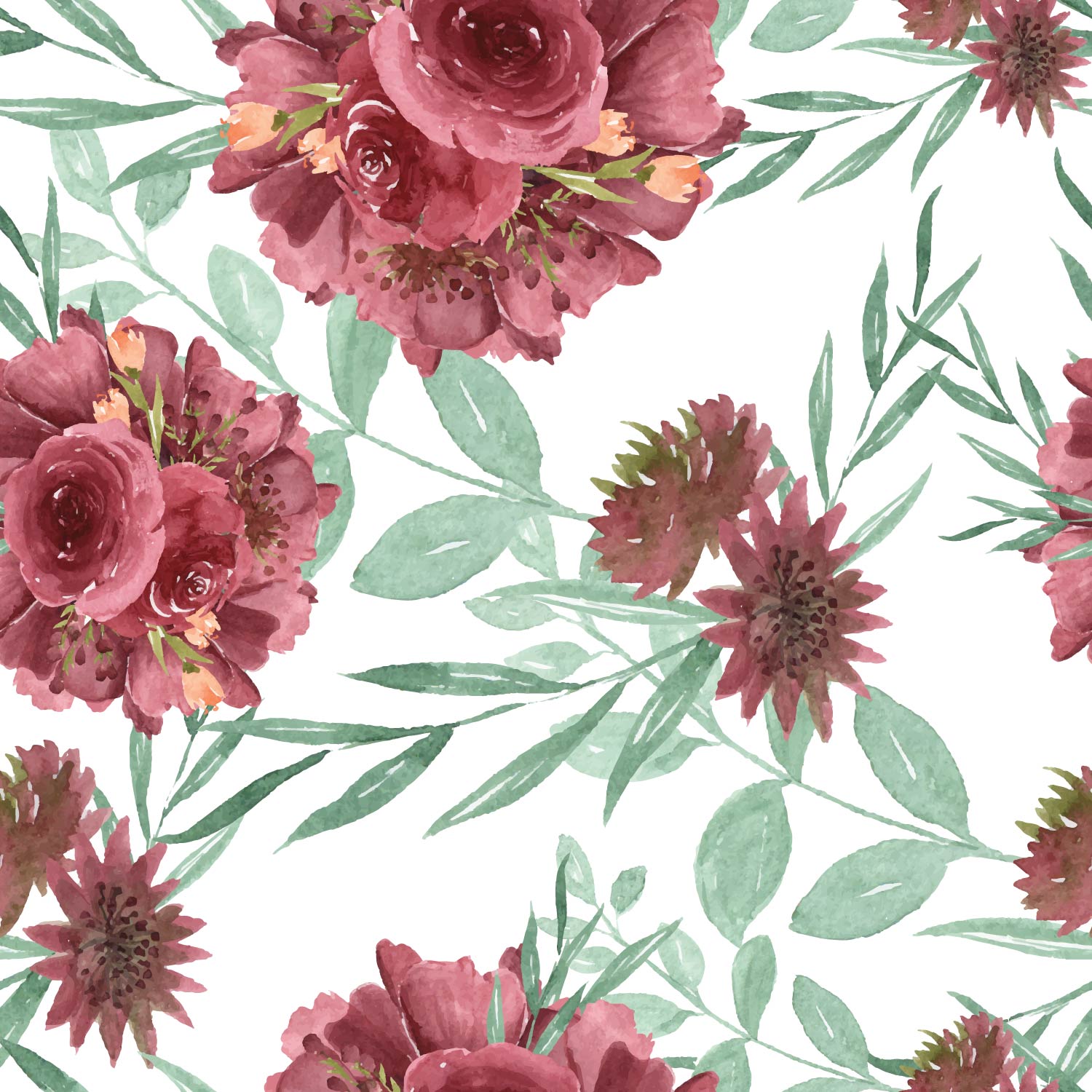Papier Peint Fleurs des champs