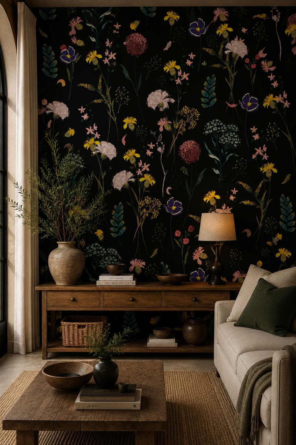 Papier Peint Fleurs des champs