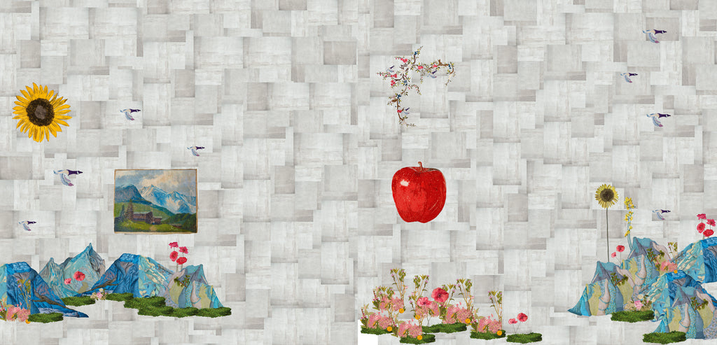 Papier peint Hills are alive apple