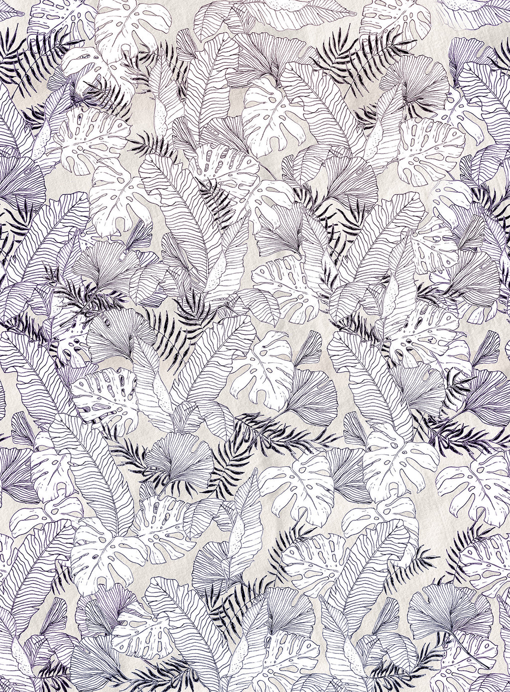 Papier peint panoramique Jungle palm