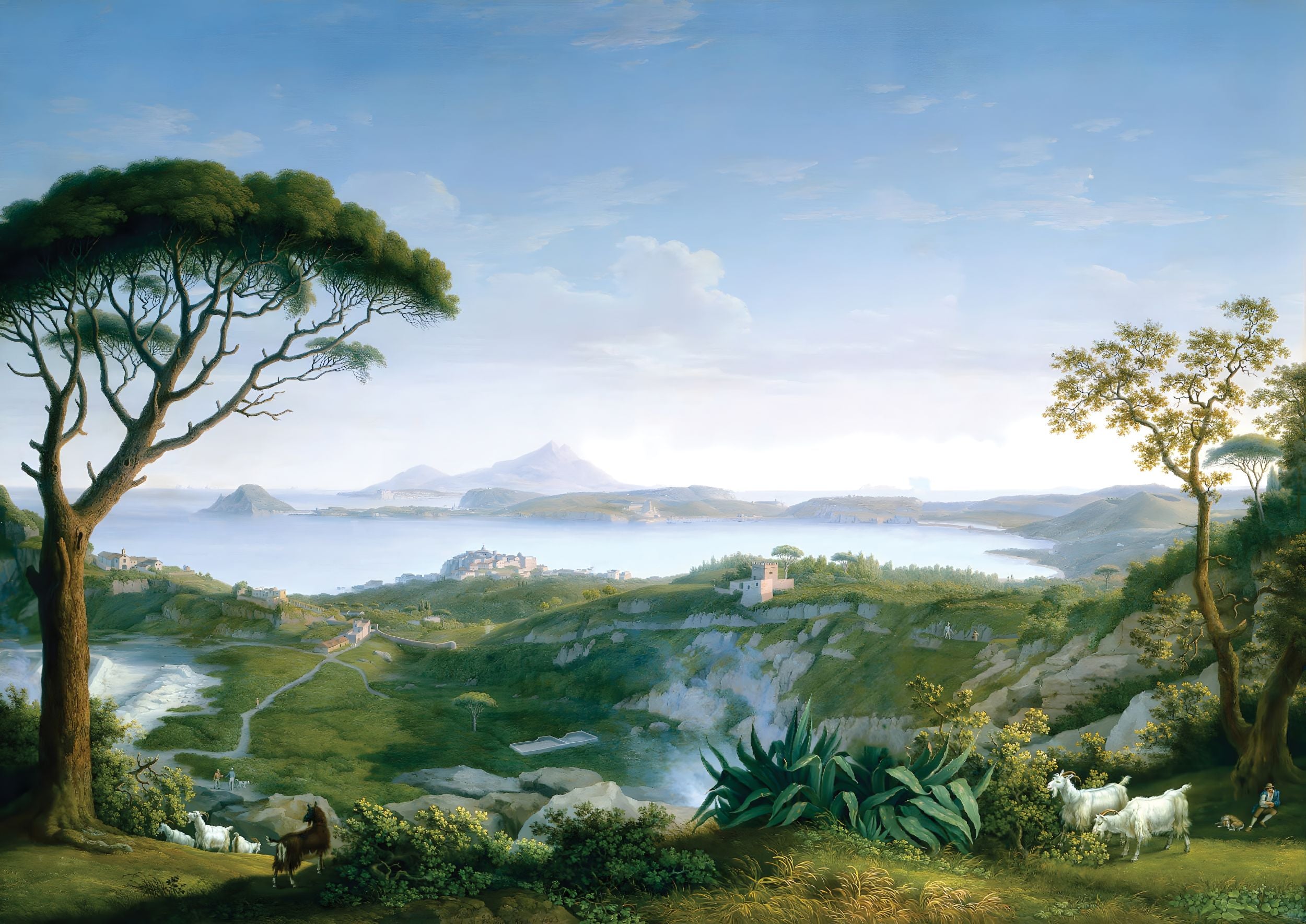 Papier peint panoramique Méditerranée