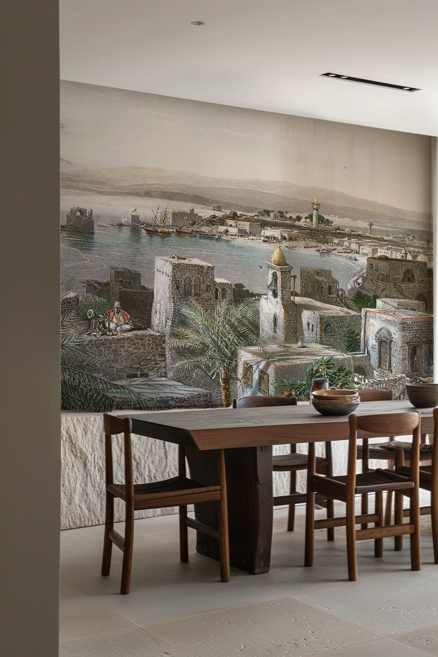 Papier peint panoramique The Port of Tyr