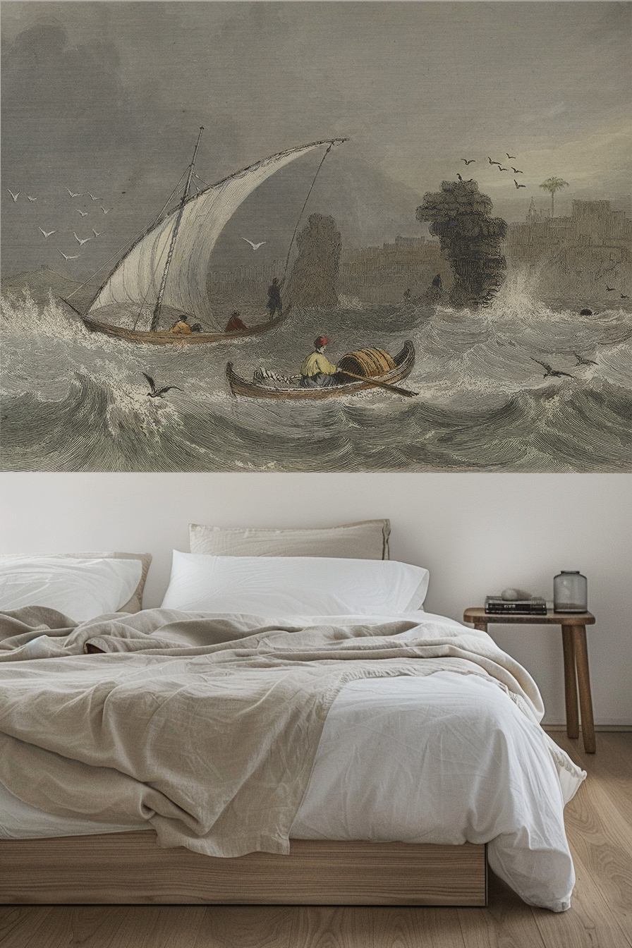 Papier peint panoramique Tyre engraved