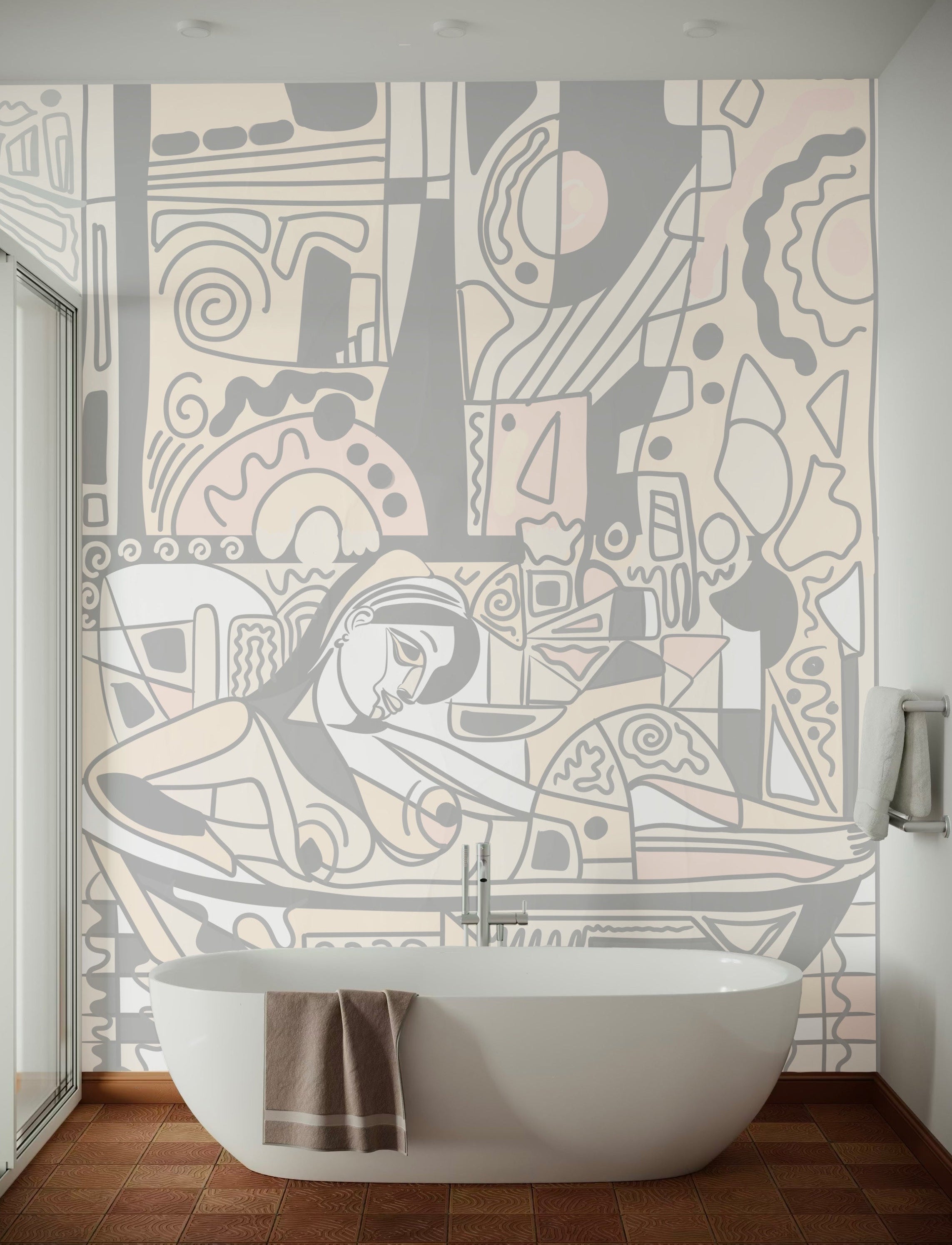 Papier peint Ondes silencieuses