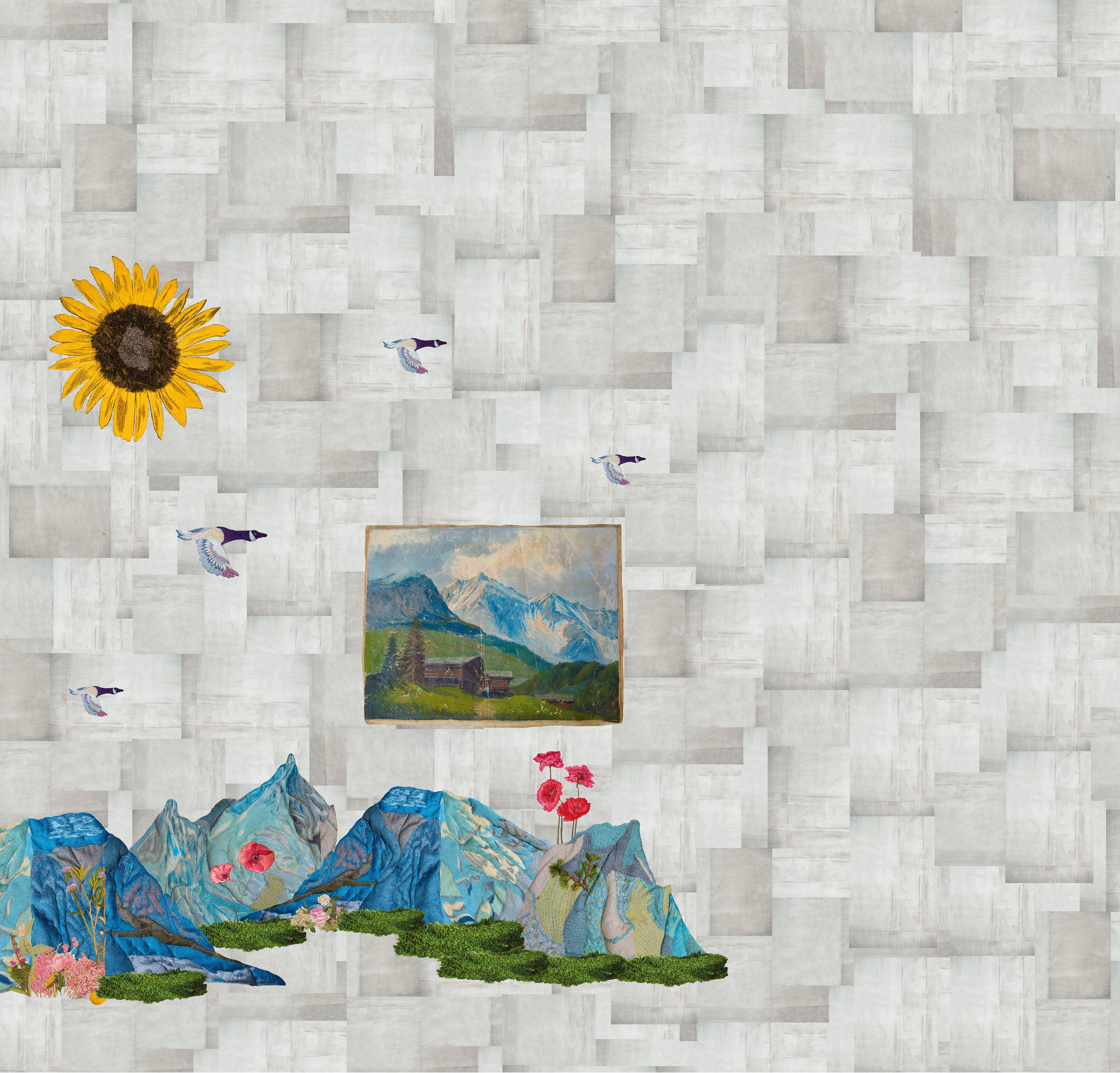 Papier peint Hills are alive apple