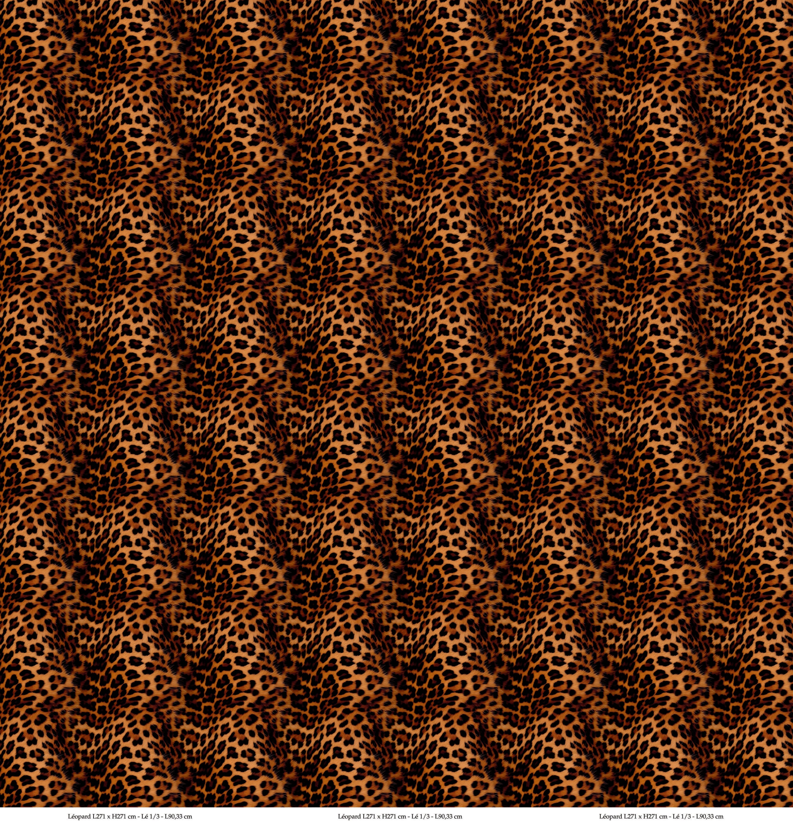 Papier peint Léopard