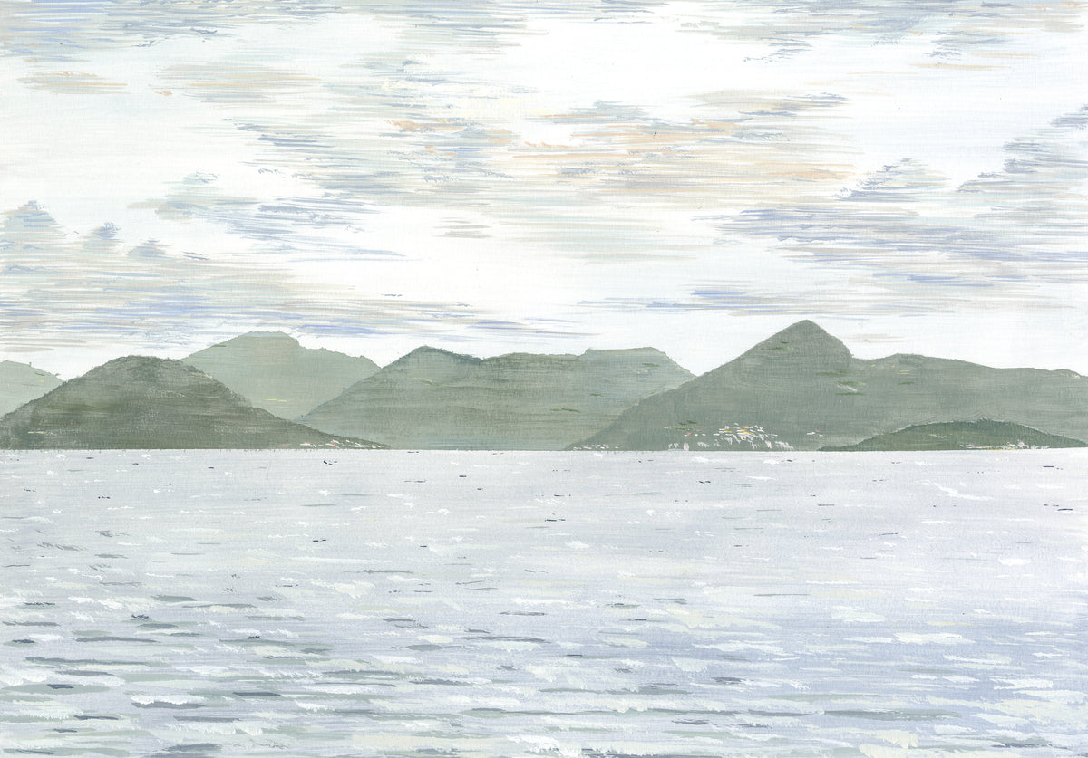 Papier peint panoramique Wanderlake