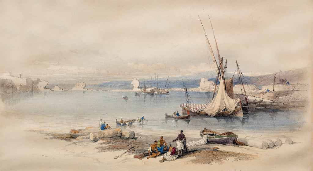 Papier peint panoramique The Port at Sur