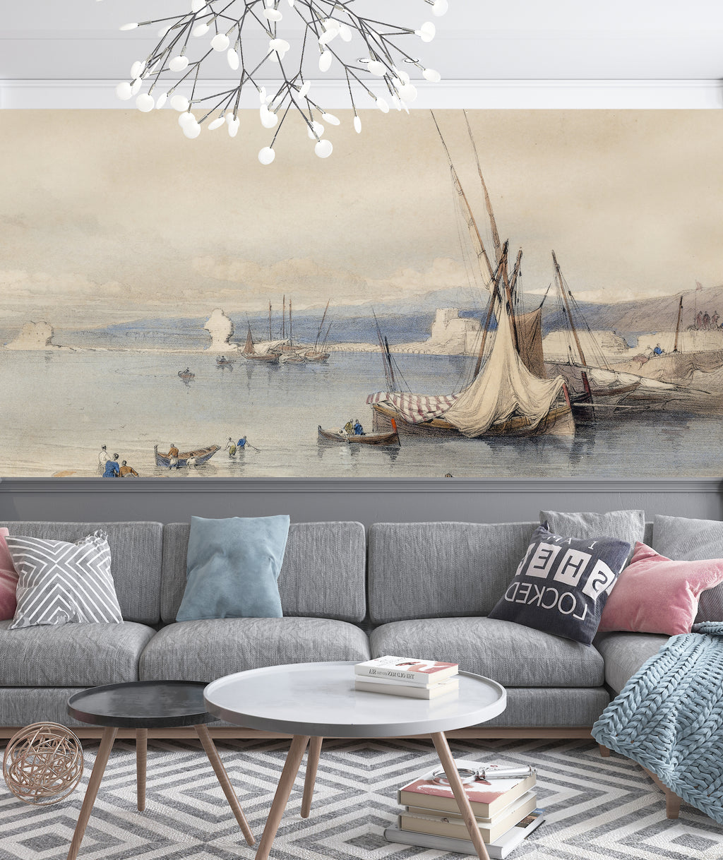 Papier peint panoramique The Port at Sur